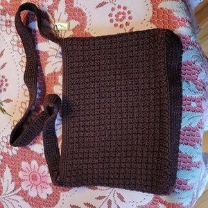 Jacqueline Ferrar Knit Bag Brown